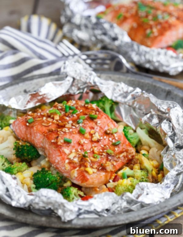 Your Week's Flavor Journey: August 24th Meal Plan 6 Sriracha Honey Salmon Vegetable Packets