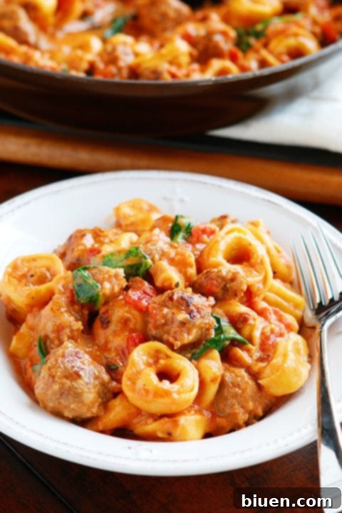 Italian Sausage Tortellini Pasta Recipe