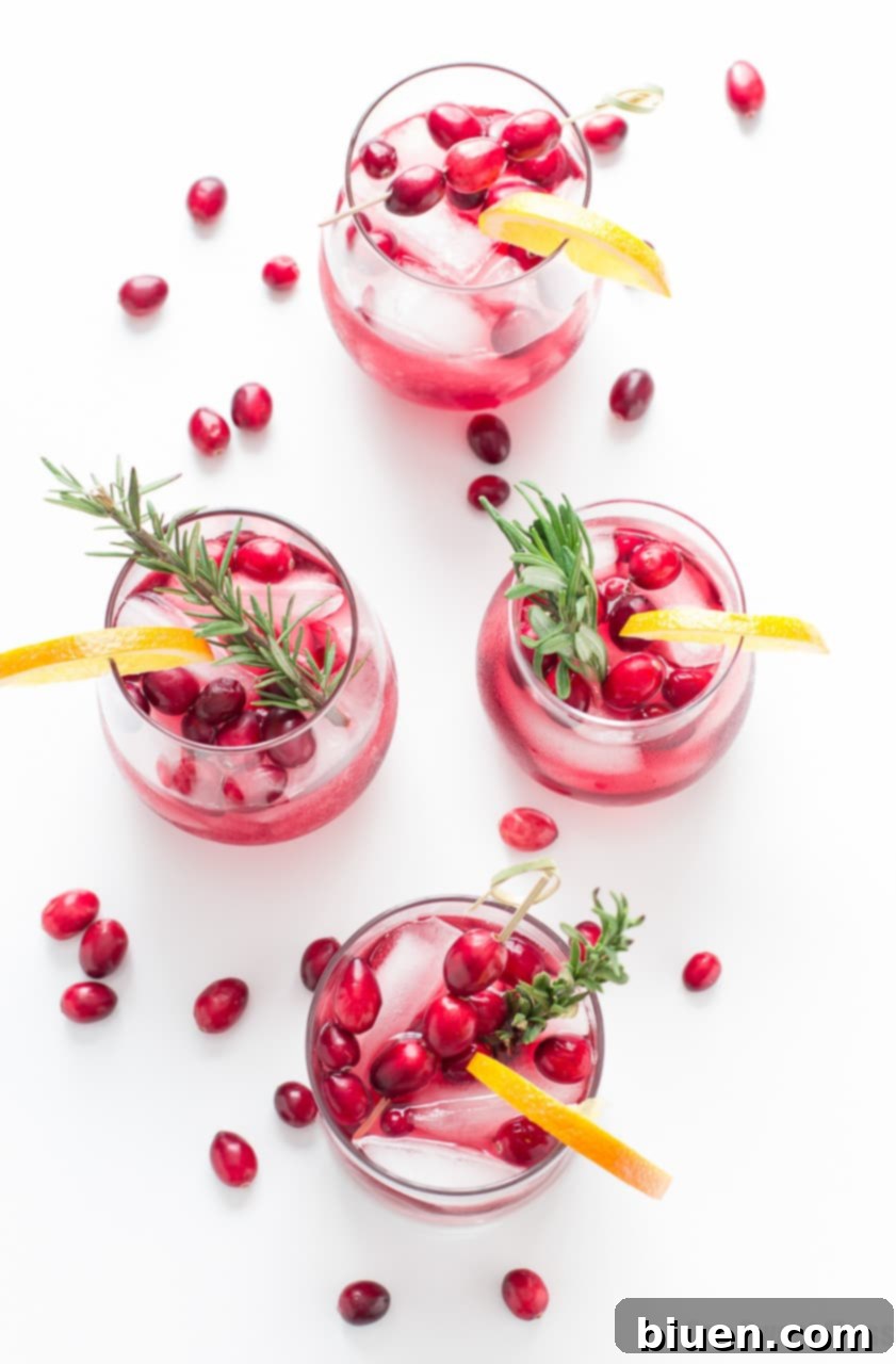 Cranberry-Orange Bourbon Smash