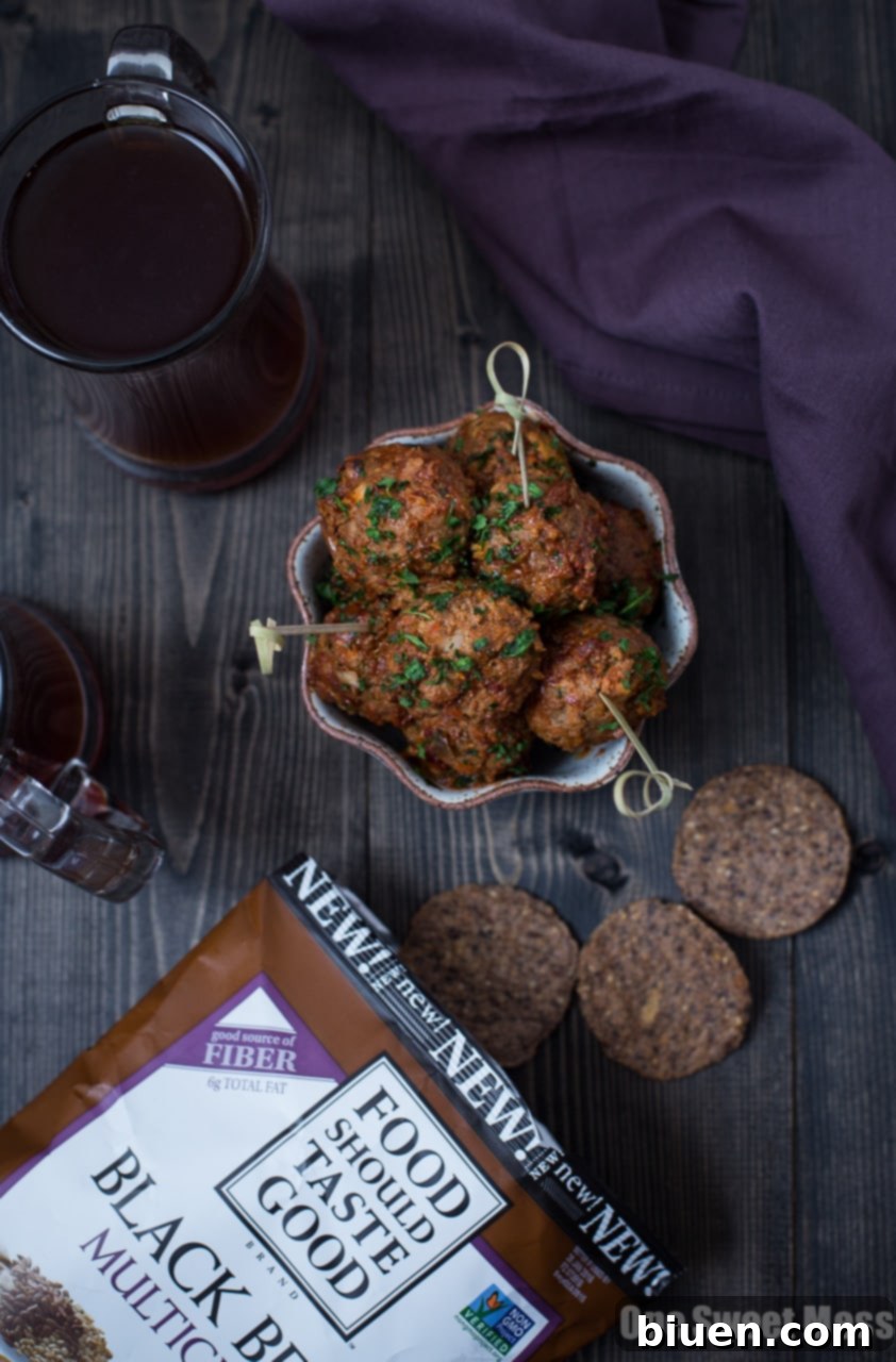 Spicy Chorizo Meatballs with Chipotle Barbecue Glaze