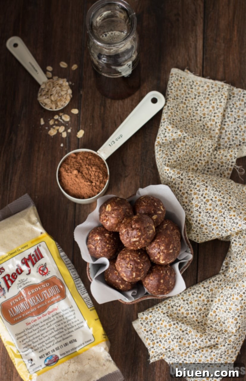 Almond Joy Energy Balls {Gluten-Free & Vegan}: These pop-able snacks are healthy, all-naturally sweetened, and made with healthy and wholesome ingredients. 